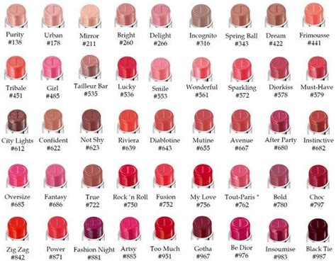 dior lipstick 677|Dior lip color chart.